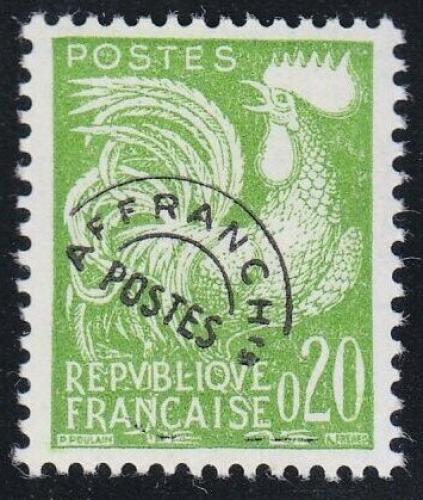 Poštovní známka Francie 1960 Galský kohout Mi# 1303 Kat 4€