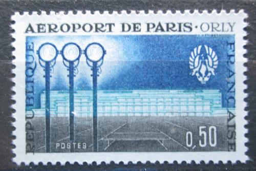 Poštovní známka Francie 1961 Letištní hala v Orly Mi# 1337