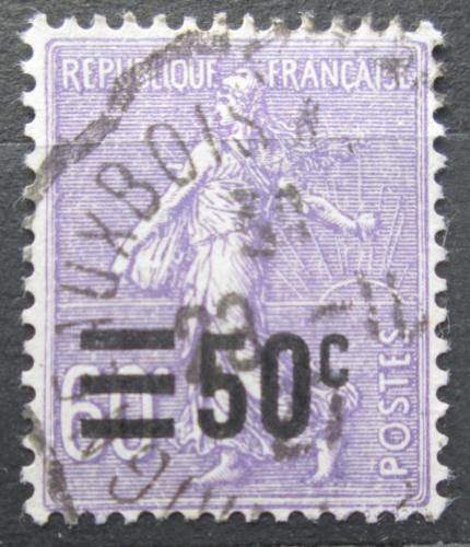 Potovn znmka Francie 1927 Rozsva petisk Mi# 202