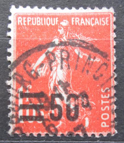 Potovn znmka Francie 1927 Rozsva petisk Mi# 207
