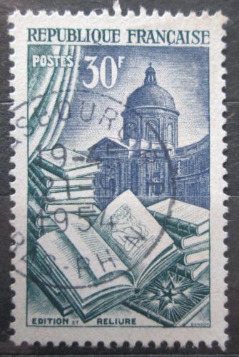 Potovn znmka Francie 1954 Knihy a akademie Mi# 997