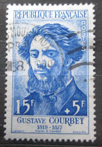 Poštovní známka Francie 1958 Gustave Courbet, malíø Mi# 1205