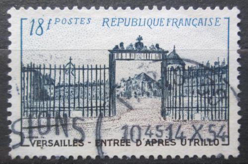 Poštovní známka Francie 1954 Zámek Versailles Mi# 1014 Kat 6.50€