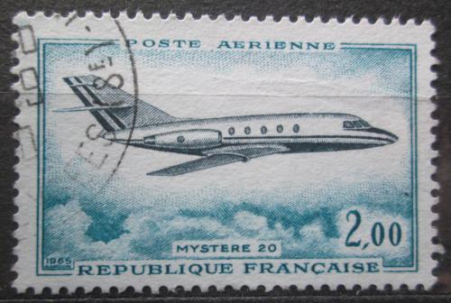 Poštovní známka Francie 1957 Letadlo Mystère 20 Mi# 1514