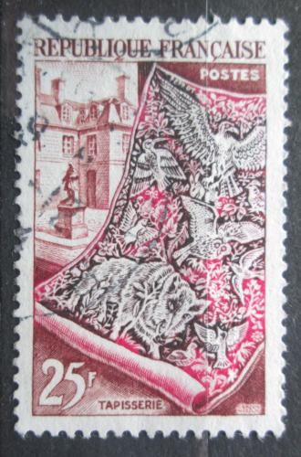 Poštovní známka Francie 1954 Gobelín Mi# 996