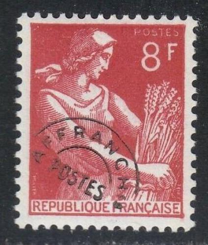 Poštovní známka Francie 1954 Selka Mi# 992 Kat 4€ 