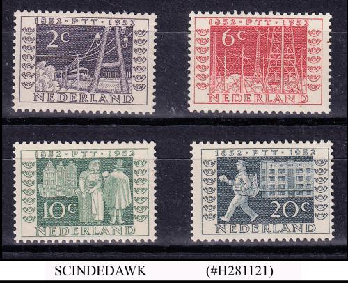 Poštovní známky Nizozemí 1952 Výroèí Mi# 593-96 Kat 8€