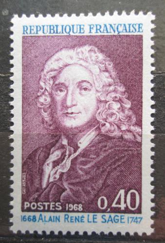 Poštovní známka Francie 1968 Alain-René Lesage, spisovatel Mi# 1623