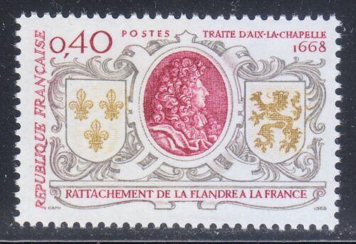 Poštovní známka Francie 1968 Cášský mír, 300. výroèí Mi# 1628