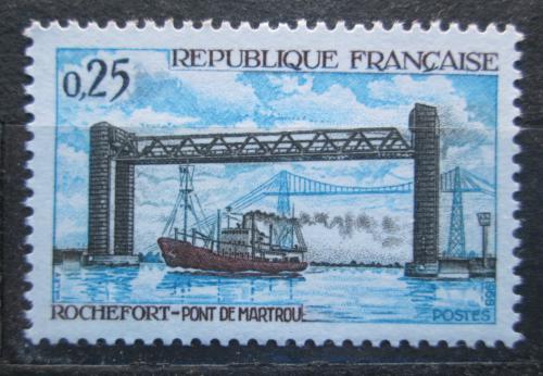 Poštovní známka Francie 1968 Most u Martrou Mi# 1631