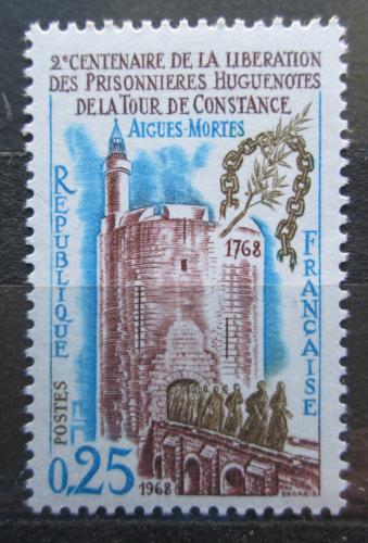 Poštovní známka Francie 1968 Osvobození Hugenotù, 200. výroèí Mi# 1633