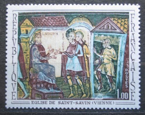 Poštovní známka Francie 1969 Freska Mi# 1677