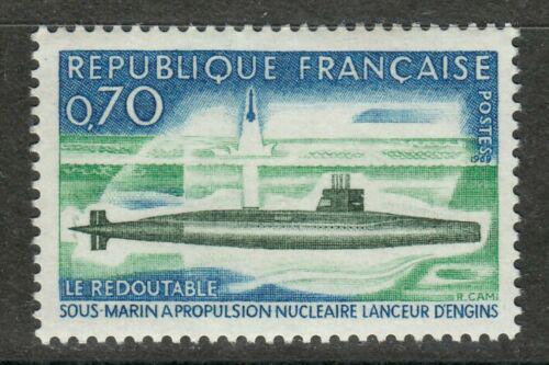 Poštovní známka Francie 1969 Ponorka Redoutable Mi# 1686