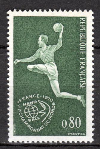 Poštovní známka Francie 1970 MS v házené Mi# 1699