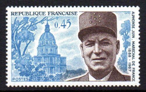 Poštovní známka Francie 1970 Maršál Alphonse Juin Mi# 1700