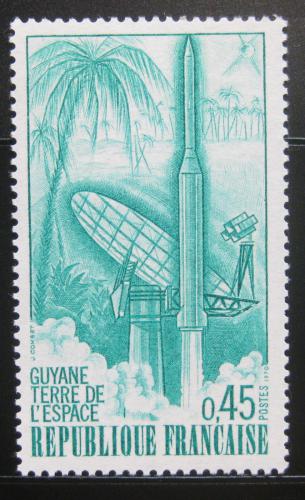 Poštovní známka Francie 1970 Start satelitu Diamant B Mi# 1705
