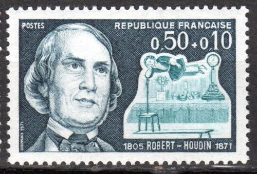 Poštovní známka Francie 1971 Robert Houdin Mi# 1770