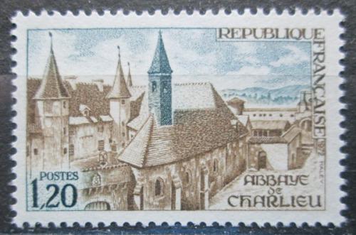 Poštovní známka Francie 1972 Opatství Charlieu Mi# 1790