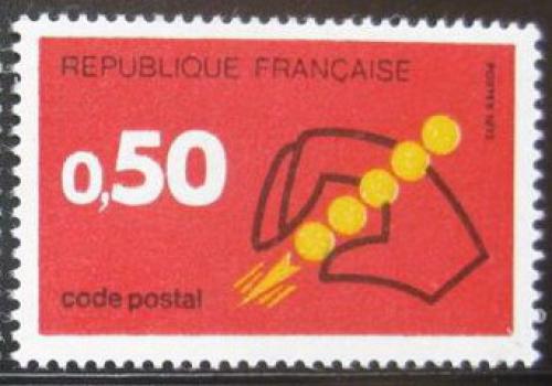 Poštovní známka Francie 1972 Uvedení PSÈ Mi# 1796