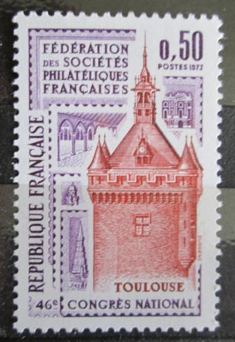 Poštovní známka Francie 1973 Dùm v Toulouse Mi# 1840