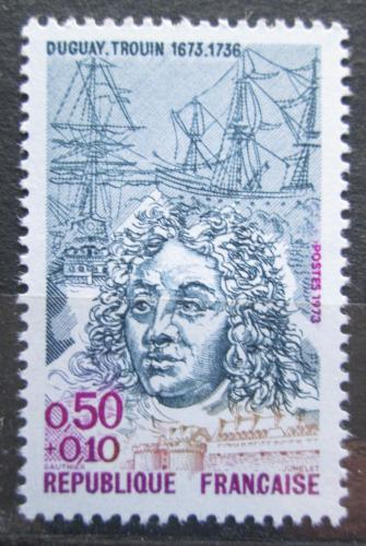 Poštovní známka Francie 1973 René Duguay-Trouin, moøeplavec Mi# 1841