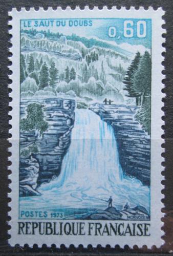 Poštovní známka Francie 1973 Vodopád na øece Doubs Mi# 1845