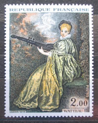 Poštovní známka Francie 1973 Umìní, Antoine Watteau Mi# 1846