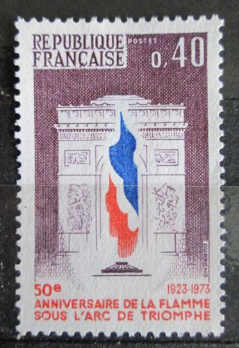 Poštovní známka Francie 1973 Plamen pod Vítìzným obloukem Mi# 1855