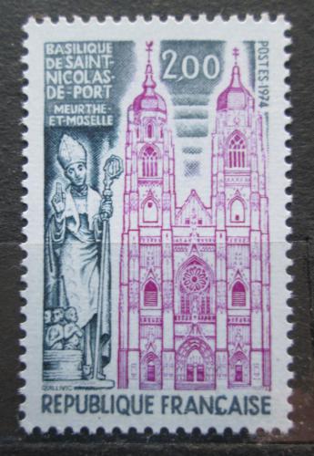 Poštovní známka Francie 1974 Bazilika v Saint-Nicolas-de-Port Mi# 1891