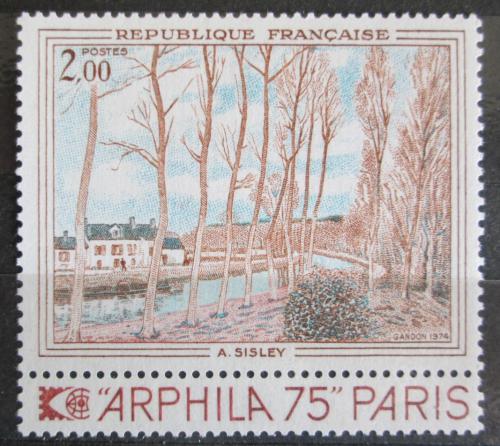 Poštovní známka Francie 1974 Umìní, Alfred Sisley Mi# 1893
