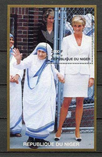 Poštovní známka Niger 1997 Princezna Diana Mi# N/N