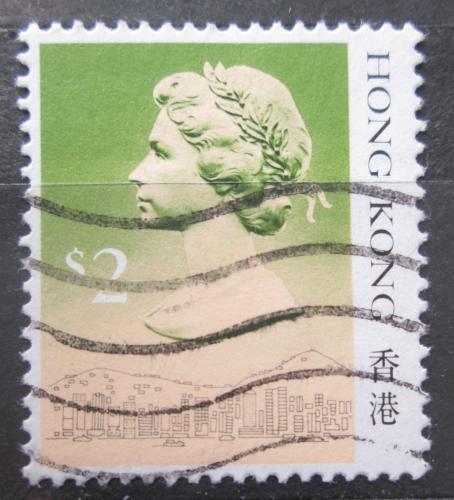Poštovní známka Hongkong 1987 Královna Alžbìta II. Mi# 517