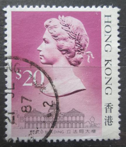 Poštovní známka Hongkong 1987 Královna Alžbìta II. Mi# 520 Kat 7.50€