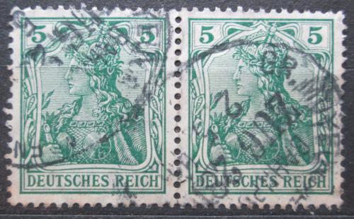 Poštovní známky Nìmecko 1902 Germania pár Mi# 70