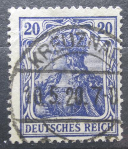 Poštovní známka Nìmecko 1905 Germania Mi# 87 I