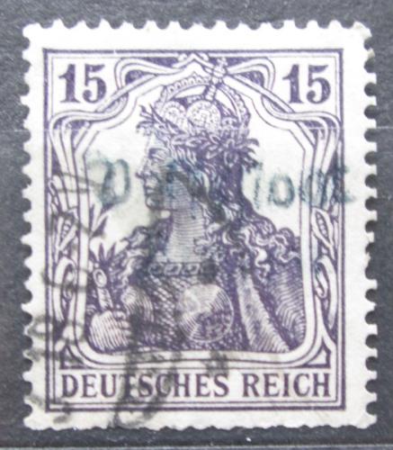 Poštovní známka Nìmecko 1917 Germania Mi# 101