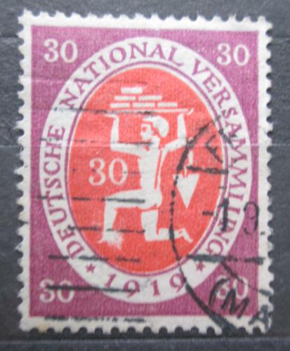 Poštovní známka Nìmecko 1920 Zedník Mi# 110