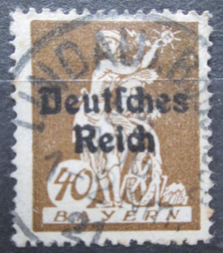 Poštovní známka Nìmecko 1920 Alegorie elektøiny pøetisk Mi# 124