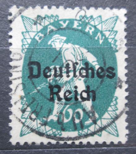 Poštovní známka Nìmecko 1920 Rozsévaè pøetisk Mi# 126