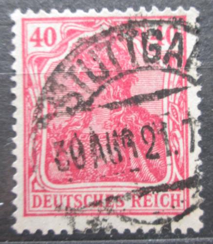 Poštovní známka Nìmecko 1920 Germania Mi# 145 a II