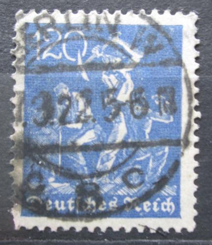 Poštovní známka Nìmecko 1921 Horníci Mi# 168