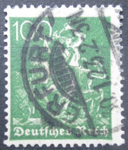 Poštovní známka Nìmecko 1922 Horníci Mi# 187