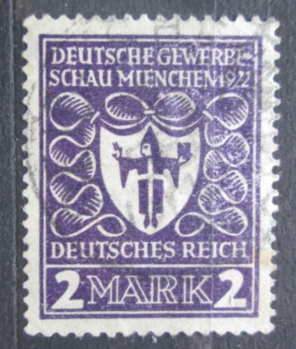 Poštovní známka Nìmecko 1922 Znak Mnichova Mi# 200 