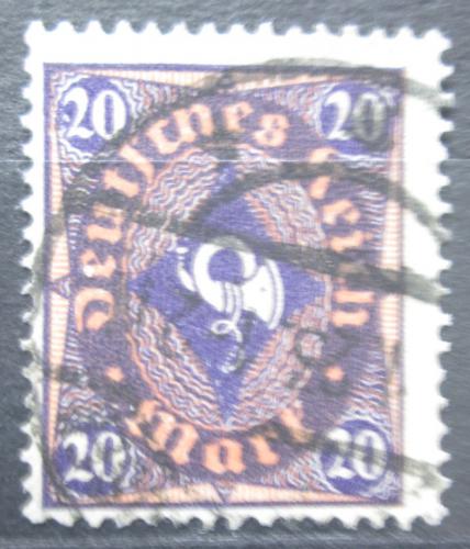Poštovní známka Nìmecko 1922 Poštovní roh Mi# 207