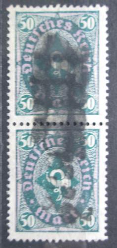 Poštovní známky Nìmecko 1922 Poštovní roh pár Mi# 209