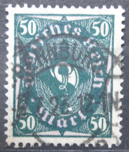Poštovní známka Nìmecko 1922 Poštovní roh Mi# 209