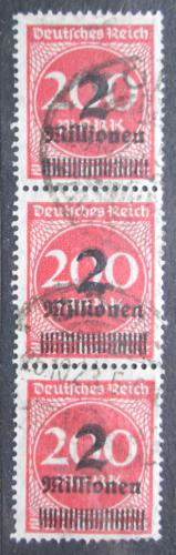 Poštovní známky Nìmecko 1923 Nominální hodnota pøetisk Mi# 309 Kat 8.40€