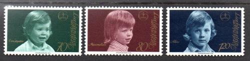 Poštovní známky Lichtenštejnsko 1975 Princové Mi# 620-22 Kat 5€