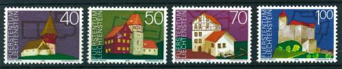 Poštovní známky Lichtenštejnsko 1975 Architektura Mi# 630-33