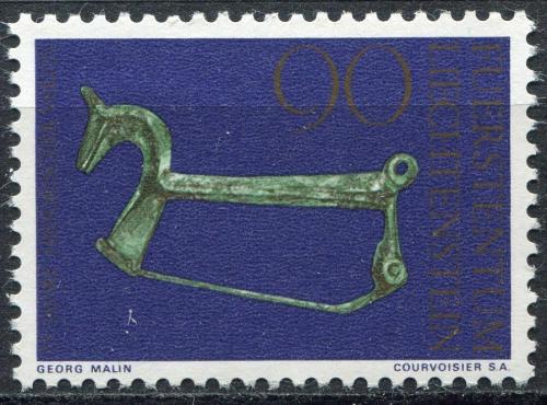 Poštovní známka Lichtenštejnsko 1976 Øímská spona Mi# 648